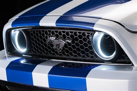 2010-2013 Ford Mustang ORACLE Waterproof Fog Halo Kit (Grill Style ...