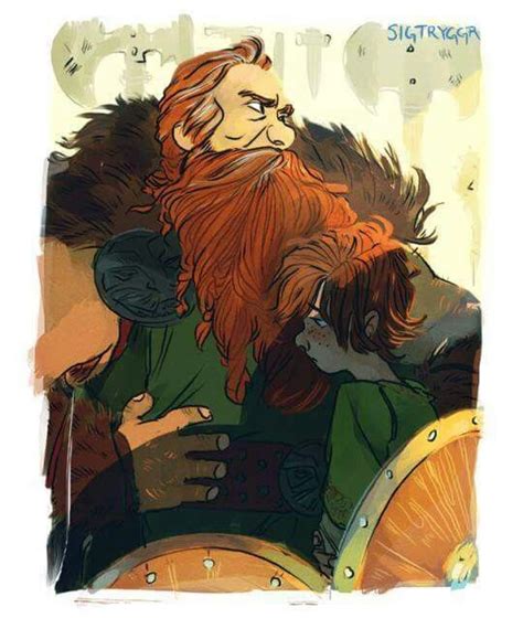 Beautiful ♡ Hiccup and Stoick ^.^ ♡ I give good credit to whoever made ...