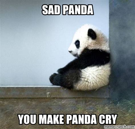 Sad Panda Memes