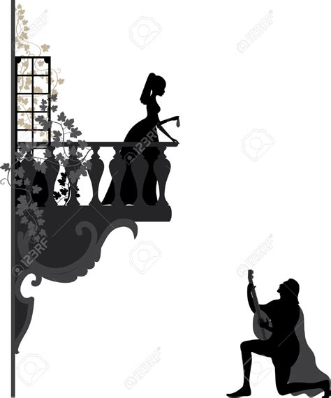 Romeo And Juliet Balcony Scene Drawing at PaintingValley.com | Explore ...