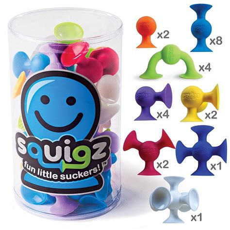 Squigz Sensory Development Toy Starter Set