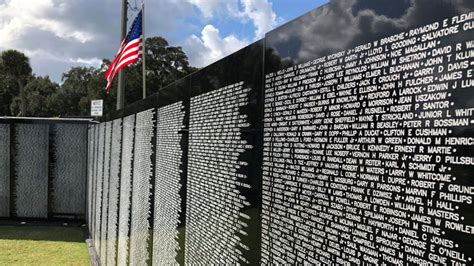 Vietnam War's Fallen Honored with Wall Replica in Sanford