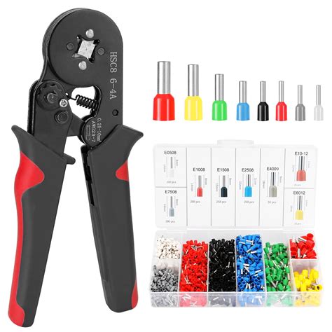 Light Equipment & Tools 1200Pcs Wire Terminal Connector Crimp Tool ...