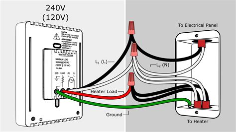 Wiring A Thermostat To A Baseboard Heater