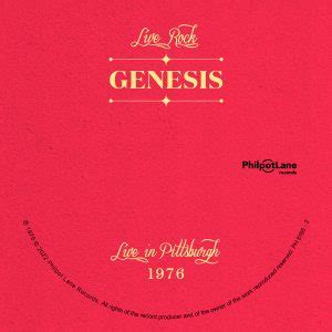 Genesis - Genesis LIVE IN PITTSBURGH 1976 (2022) [16Bit] ZIP Album ...