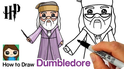 How to Draw Albus Dumbledore | Harry Potter