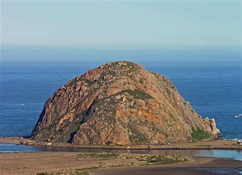 Morro Rock, the ancient landmark towering 576 feet above the entrance ...