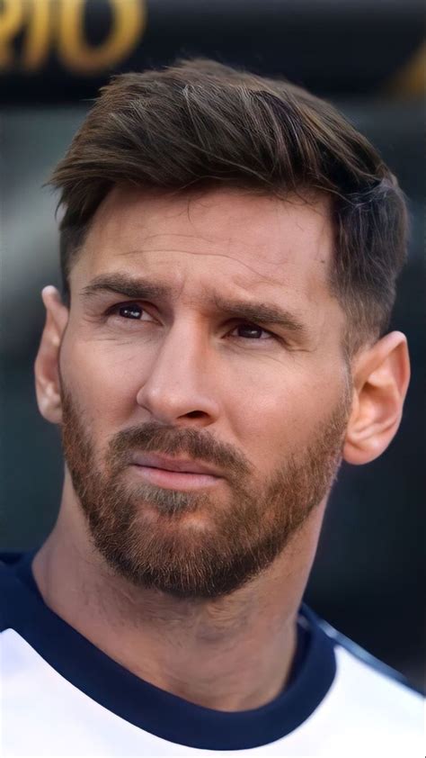 Lionel Messi's Iconic Haircut and Celebrity Portraits