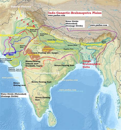 Ganges Brahmaputra Delta Map