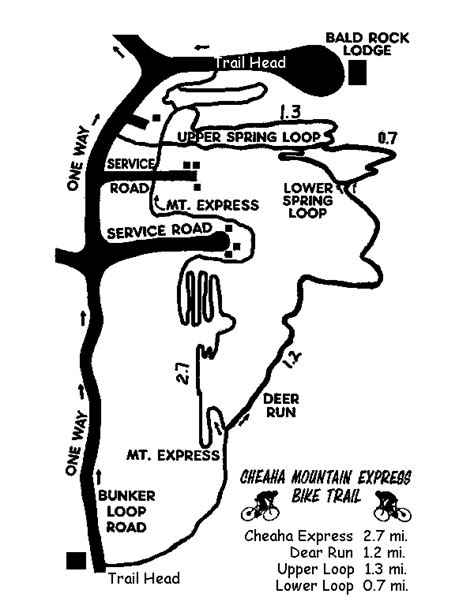 Cheaha Trail Map