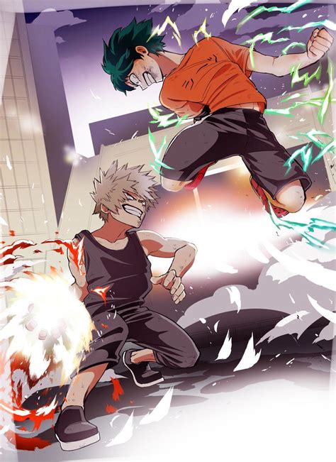 Deku Vs Bakugo Wallpapers - Wallpaper Cave