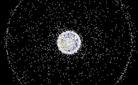 Did you know that a satellite crashes back to earth about once a week ...