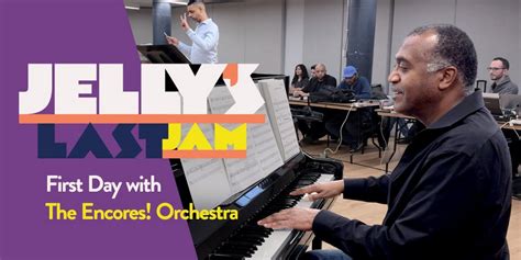 Video: The Encores! Orchestra Rehearses JELLY'S LAST JAM