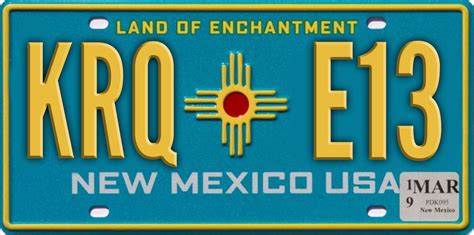 Which license plates can you get in New Mexico?