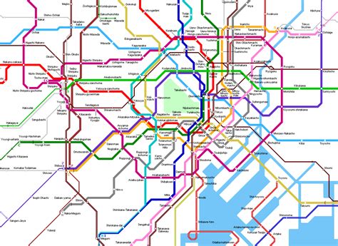 Tokyo subway maps: A guide to finding high-resolution maps of every ...