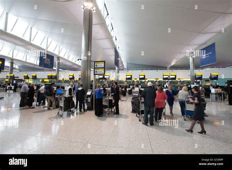 Terminal 2 opens at Heathrow airport Stock Photo - Alamy