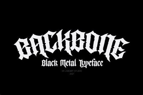 35+ Best Heavy Metal Font to Make Your Design Rock