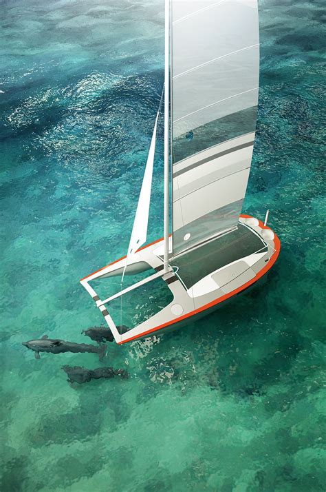 Catamaran Yatch Boat, Sailing Catamaran, Sailing Ships, Sailboat Living ...