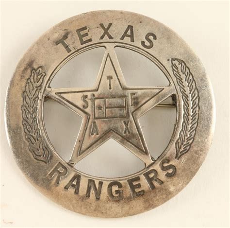 Vintage Repro Texas Ranger Badge