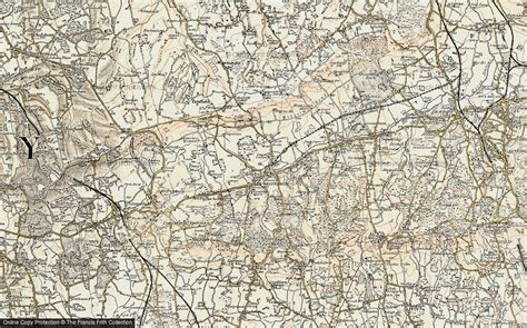 Historic Ordnance Survey Map of Westerham, 1897-1902