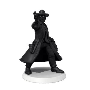 SCP 4494 The Specter - made with Hero Forge