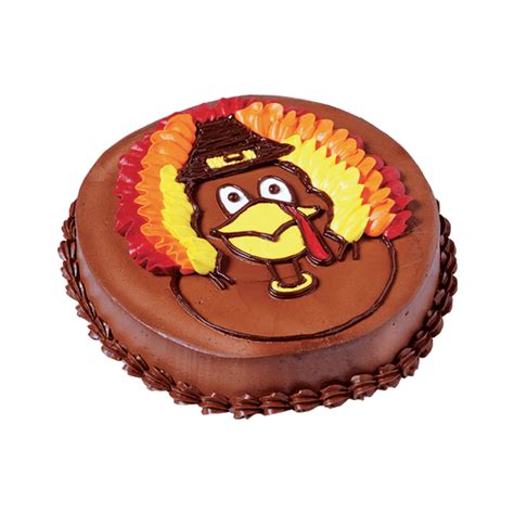 Tom the Turkey® Cake: Thanksgiving Turkey Cake Ice Cream