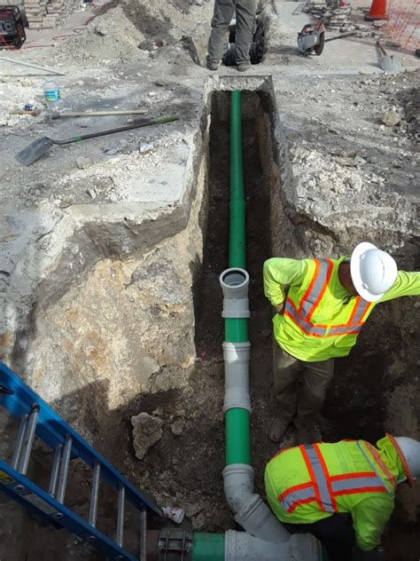 New Sewer line connection - Florida Pipeline Company