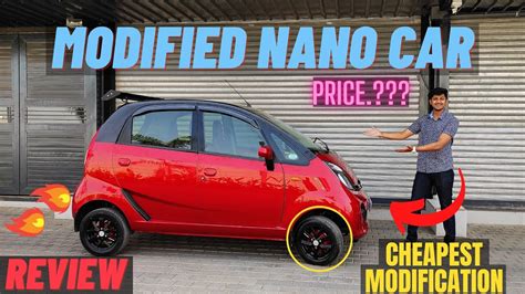 Only Modified Tata Nano In Nashik | Modification Price & Review - YouTube