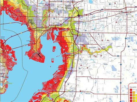 Evacuation Zones For Florida Map