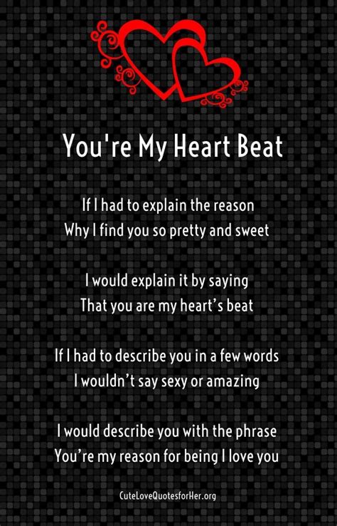 274 best Cute Love Poems for Her / Him images on Pinterest | Love poems ...