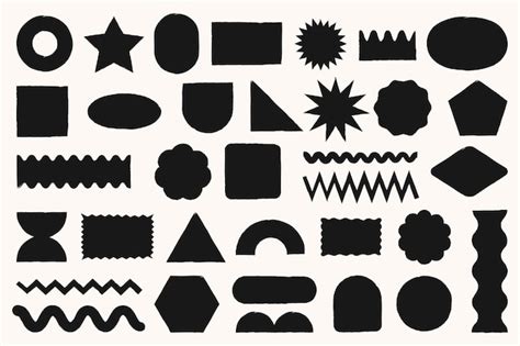 Premium Vector | Geometric shape collection