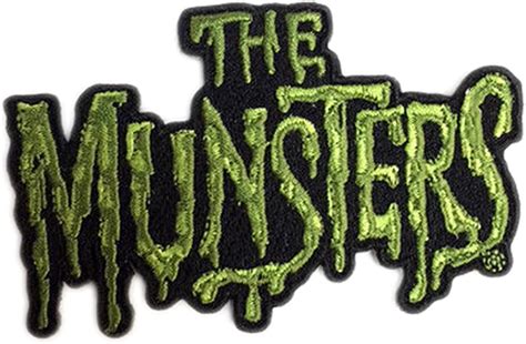 Amazon.com: Universal Monsters The Munsters Logo Embroidered Patch ...