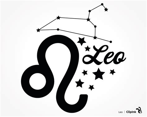 Embellishments Clip Art & Image Files Leo Birthday Zodiac Clip Art Leo ...