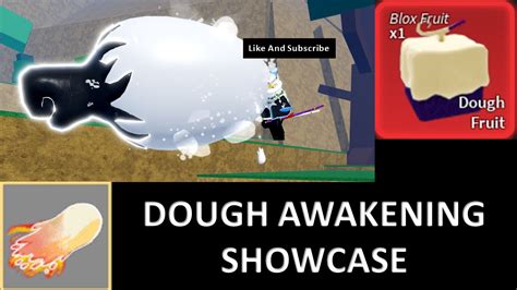 BEST DOUGH AWAKENING SHOWCASE VIDEO EVER! | Roblox Blox Fruits | - YouTube