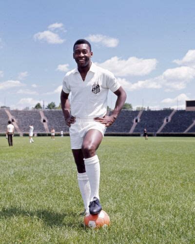 Pele - Santos Futebol Clube, 8x10 Color Photo | eBay