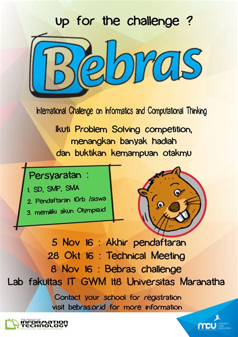 Bebras Challenge – Fakultas Teknologi Informasi Universitas Kristen ...