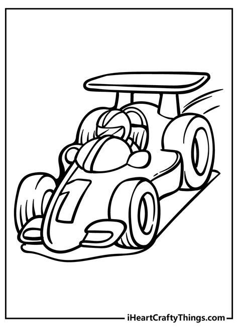 Printable Race Car Coloring Pages Updated 2022 Free Printable | Porn ...