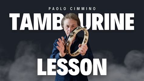 Essential Tambourine Techniques | Mini Lesson with Paolo Cimmino - YouTube