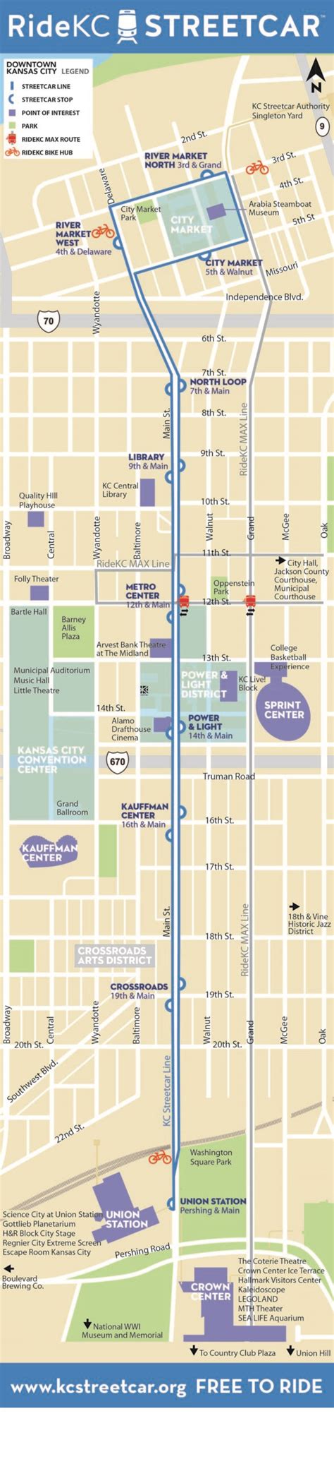 The KC Streetcar Route | Kansas City's Modern Transit Option