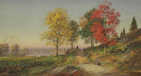 Jasper Francis Cropsey (1823-1900) | Greenwood Lake | 19th Century ...