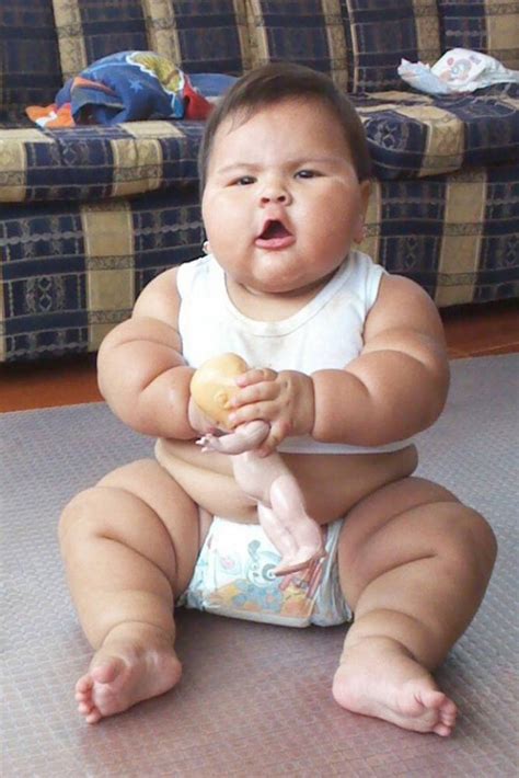 Juanita Valentina Hernandez: Ten-month-old baby is morbidly obese and ...