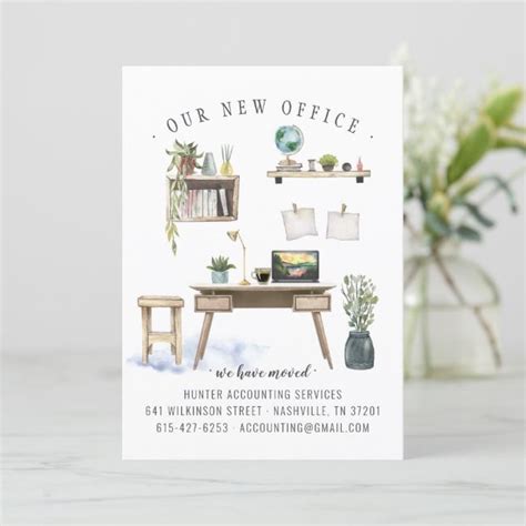 New Office Moving Announcement | Zazzle | Office moving, Moving ...