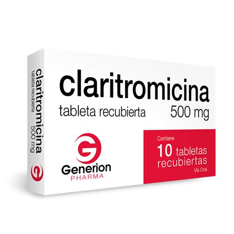 CLARITROMICINA 500 mg - Laboratorios Pharmed Corporation SAC