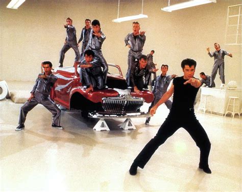 Stills from the movie 'Grease'