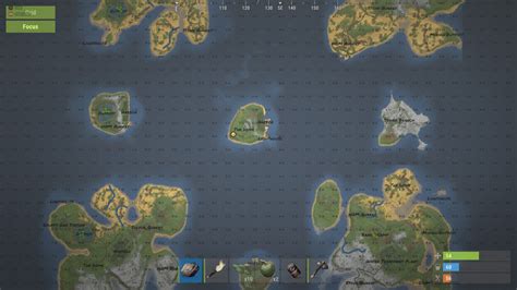 An Island Map on Community Rust BloodBath|Large|Islands : r/playrust