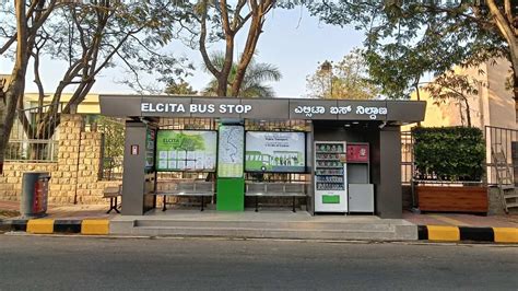 Bengaluru gets smart bus stop with vending machines at Electronics City ...