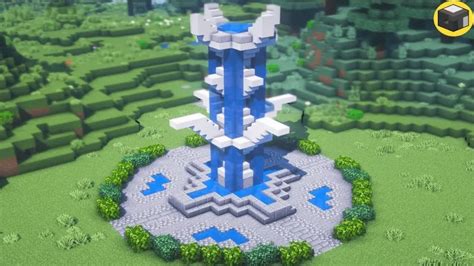 10 Minecraft Fountain Ideas - How to make - Redstone Games