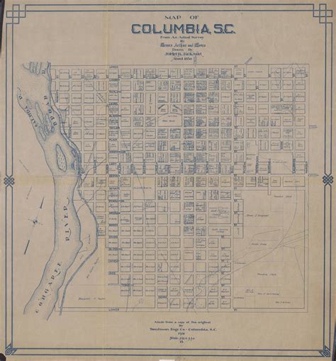 Columbia Sc Area Map