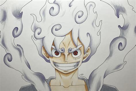 Luffy drawing I did a few days ago : r/OnePiece