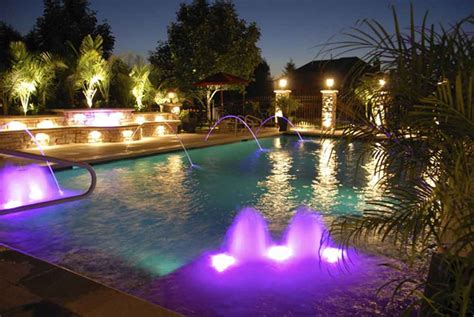 5 Inground Pool Fountains to Transform Your Backyard More Attractive